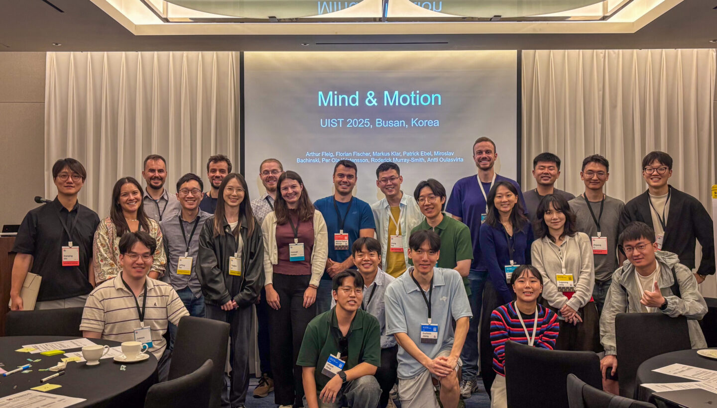 Photo. The participants of the "Mind & Motion" workshop.