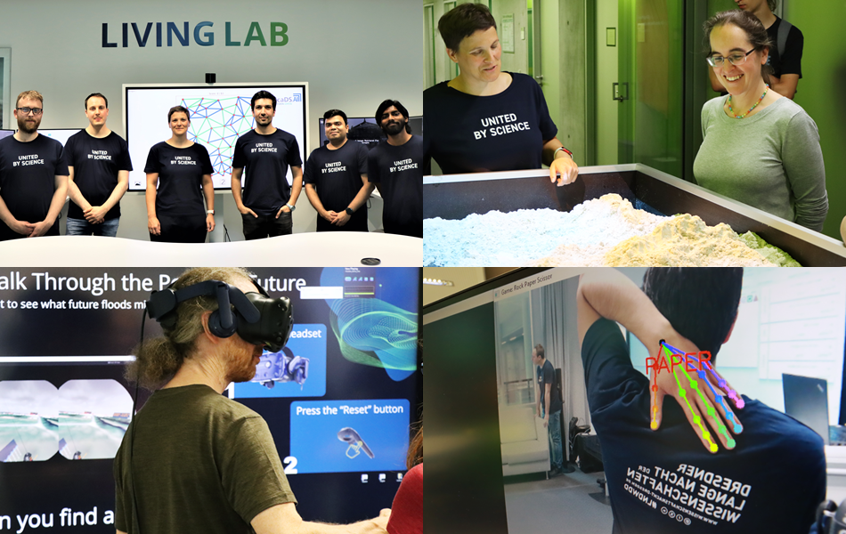 Photos. Impressions from Dresden Science Night 2024 at the Living Lab.