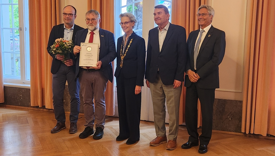 Prof. Wolgang E. Nagel Receives TUD Medal of Honor