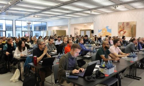 More than 150 ScaDS.AI Dresden/Leipzig members attending the General Assembly 2026 in Dresden.