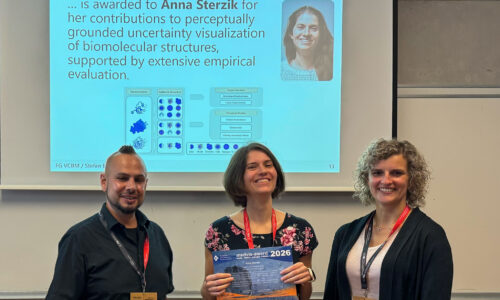 Anna Sterzik wins second-place at last week's Karl-Heinz-Höhne Award.