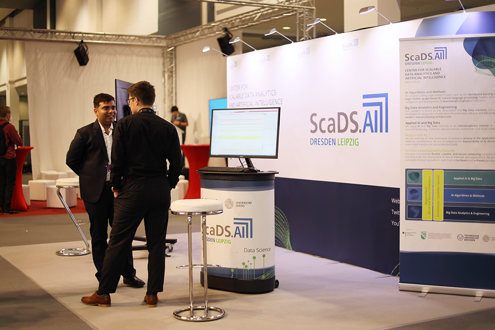 Booth H803 of ScaDS.AI Dresden Leipzig at ISC High Performance 2022.