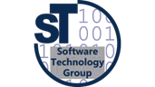 Logo. sT Software Technology Group.