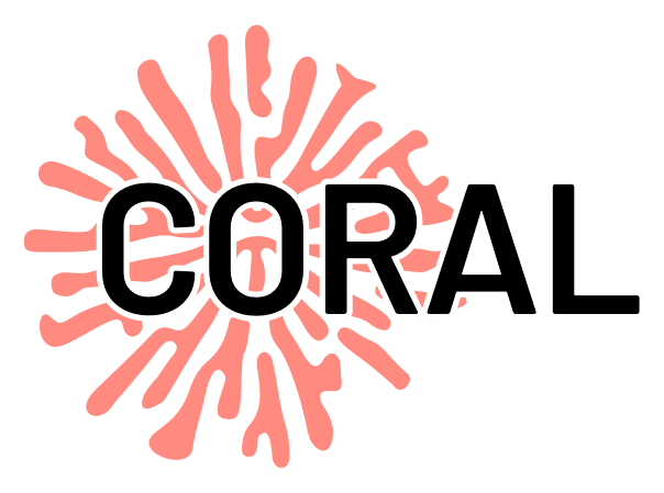 Logo. CORAL.