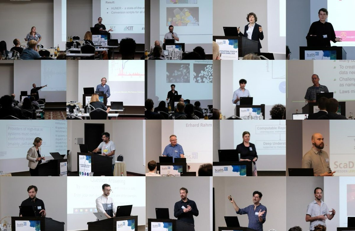 Overview of the Speakers of the 8th international ScaDS.AI Summer School 2022