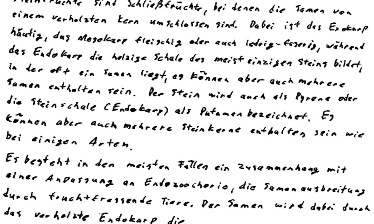Open Data for German Handwriting Recognition